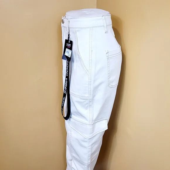 Cargo Denim Joggers - Picture 4 of 9